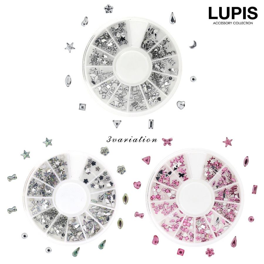 ネイル ネイルアート マルチデザイン ストーン セット ルピス lupis 