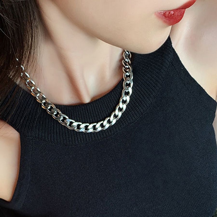 LUPIS（ルピス） ネックレス レディース チェーン ボリューム メタル