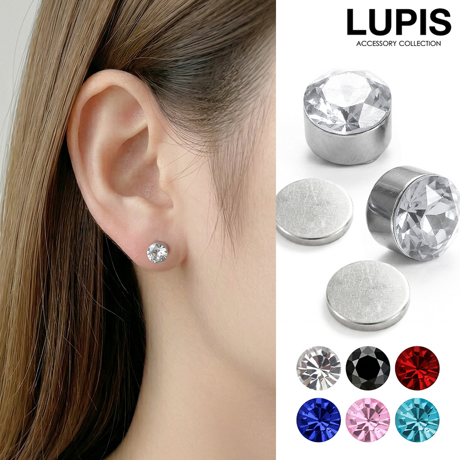 LUPIS（ルピス） マグネットピアス マグピ イヤリング 磁石 シンプル