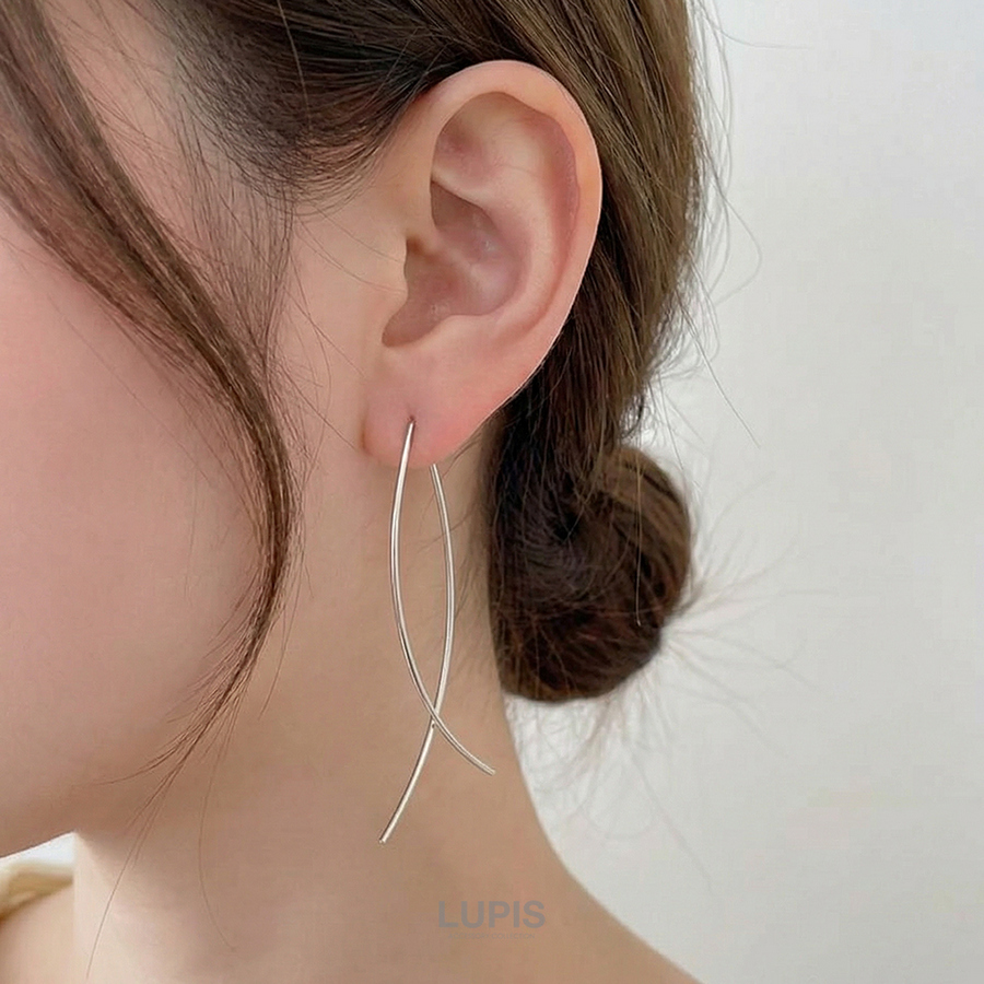 LUPIS（ルピス） ピアス レディース アメリカンピアス ワイヤー 魚形