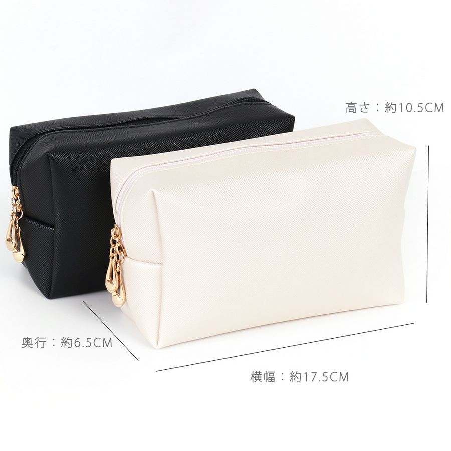 LUPIS（ルピス） ポーチ 化粧ポーチ スクエアポーチ コスメポーチ