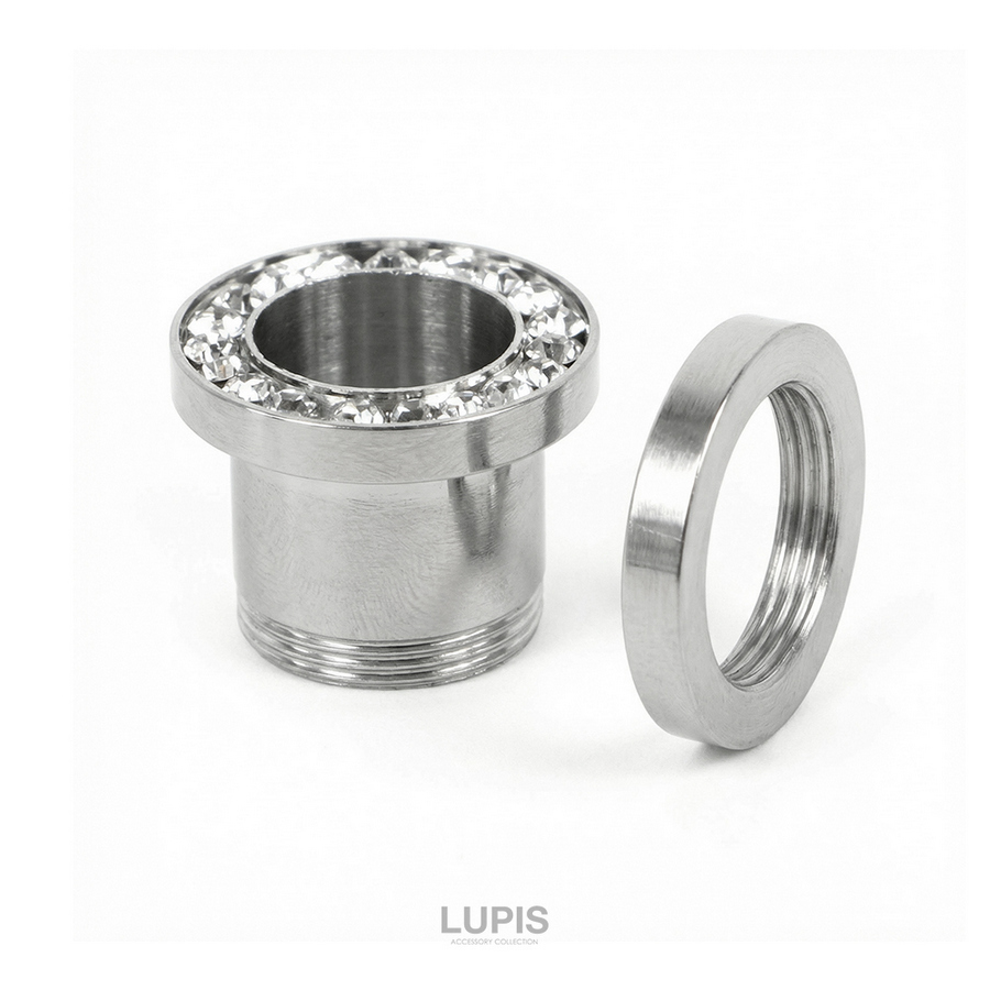 LUPIS（ルピス） ボディピアス トンネル 6G 4G 2G 0G 00G イヤーロブ
