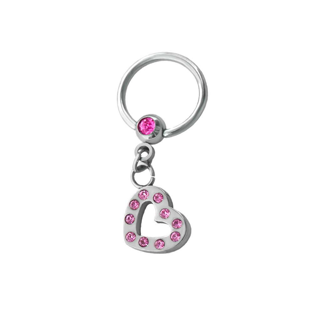 LUPIS（ルピス） ボディピアス キャプティブビーズリング 16G ハート 