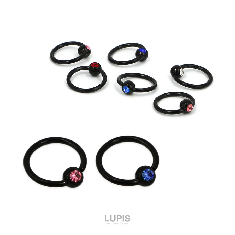 LUPIS（ルピス） ボディピアス 14G キャプティブビーズリング