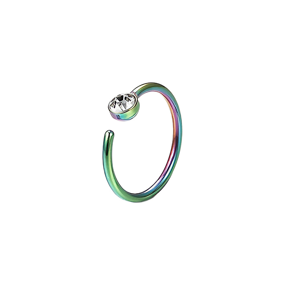 LUPIS（ルピス） ボディピアス 18G リング キャッチレス 鼻ピアス 軟骨