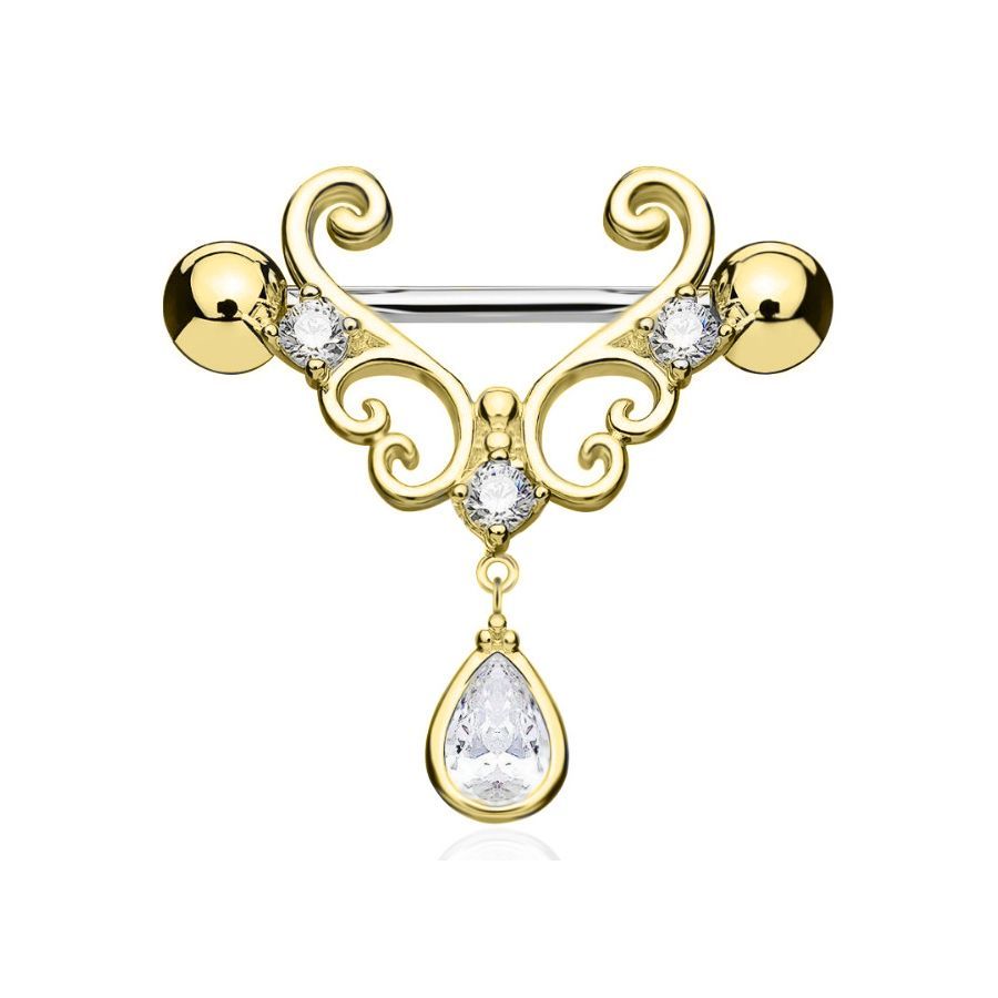 LUPIS（ルピス） ボディピアス 14G ストレートバーベル サージカル