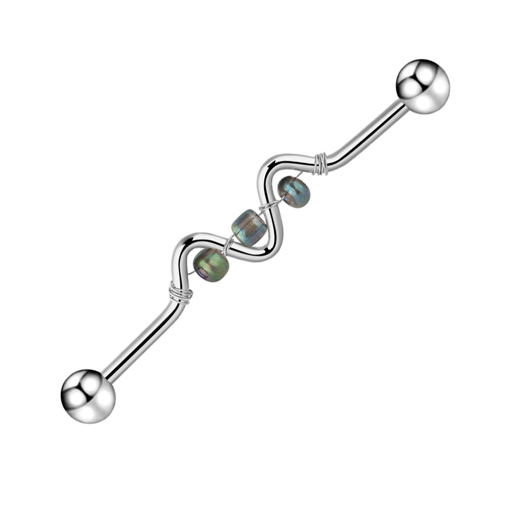 LUPIS（ルピス） ボディピアス 14G ストレートバーベル