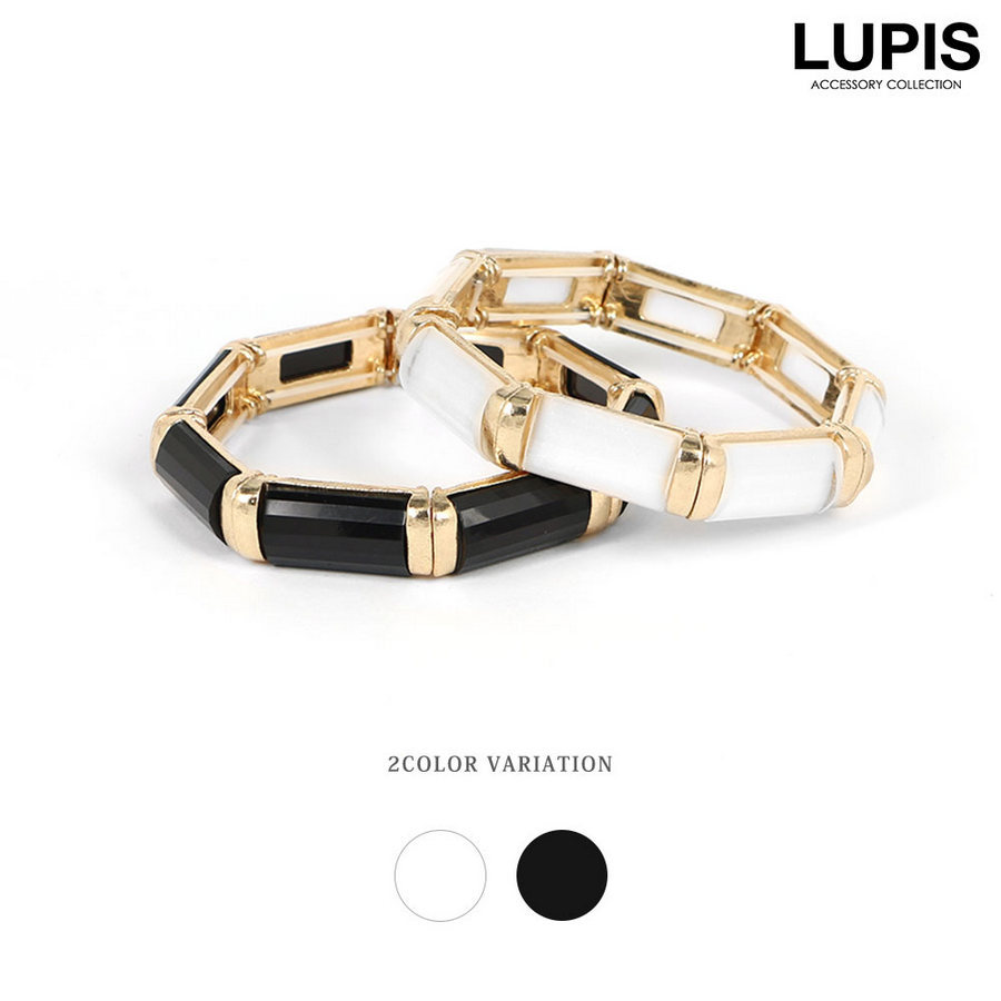 バングル ゴム フリー ブラック ホワイト 着脱簡単 ルピス LUPIS :q579:LUPIS Yahoo!店 - 通販 - Yahoo!ショッピング