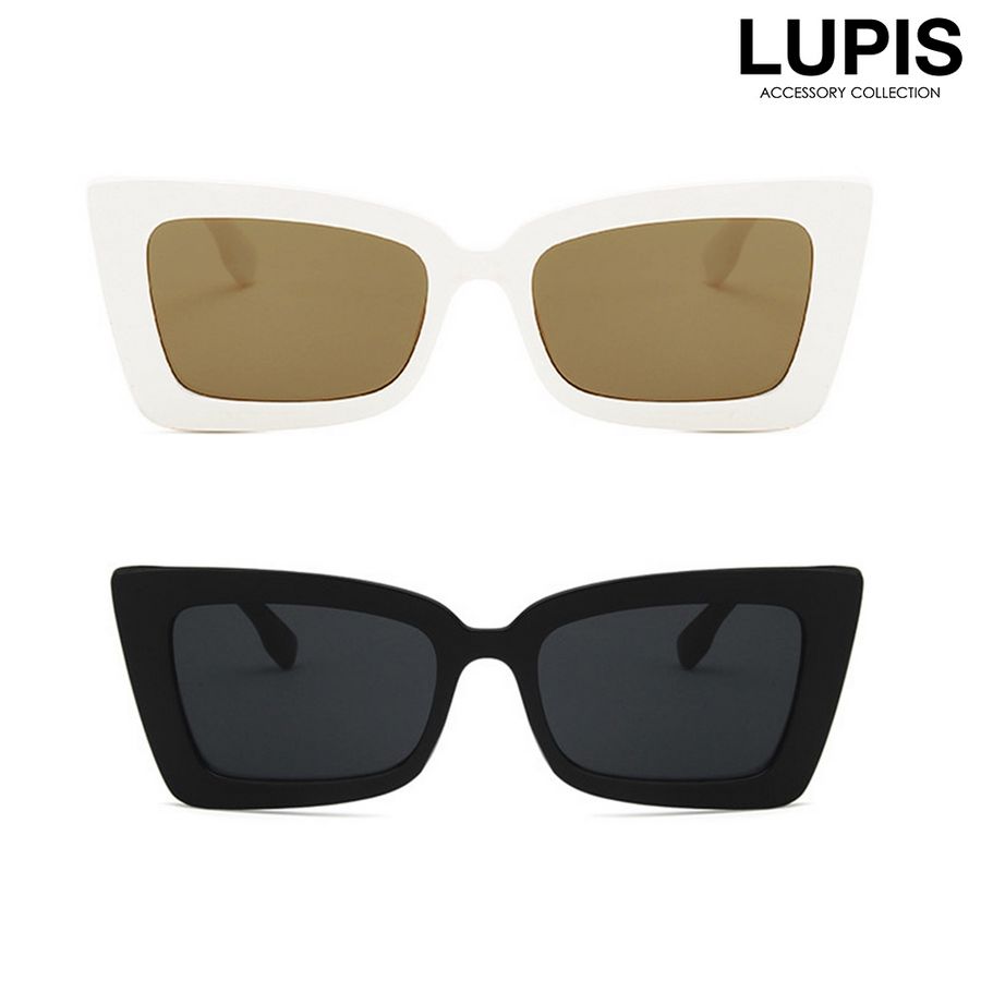 LUPIS（ルピス） サングラス レディース スクエア フォックス キャット