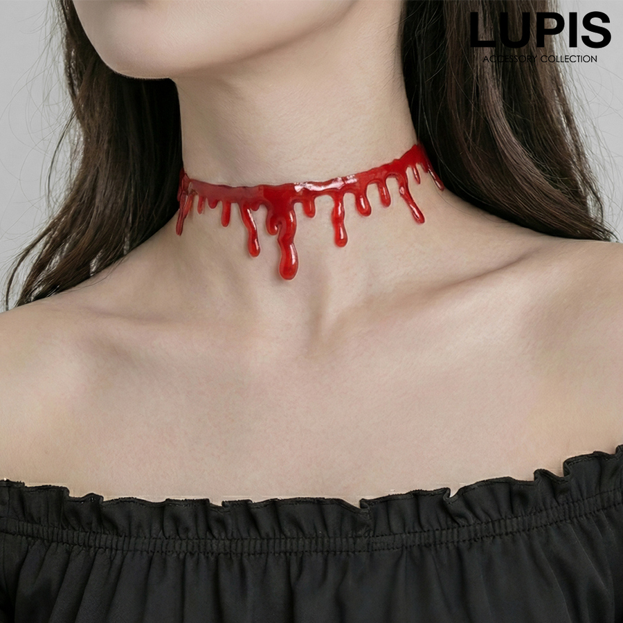 LUPIS（ルピス） チョーカー レディース ハロウィン コスプレ 血 傷