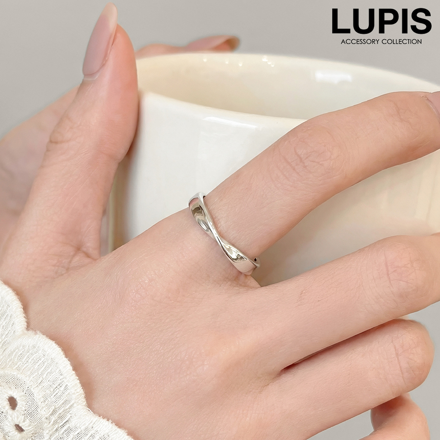 LUPIS（ルピス） 指輪 レディース リング シンプル ツイスト シルバー