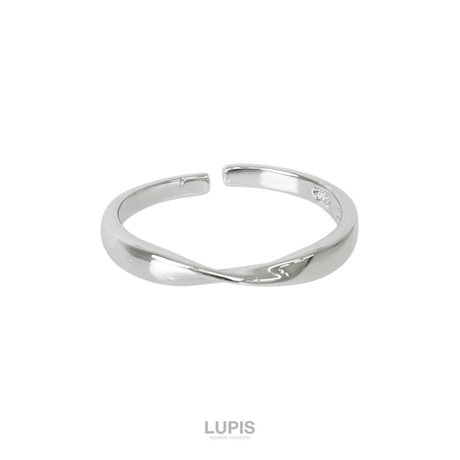 LUPIS（ルピス） 指輪 レディース リング シンプル ツイスト シルバー