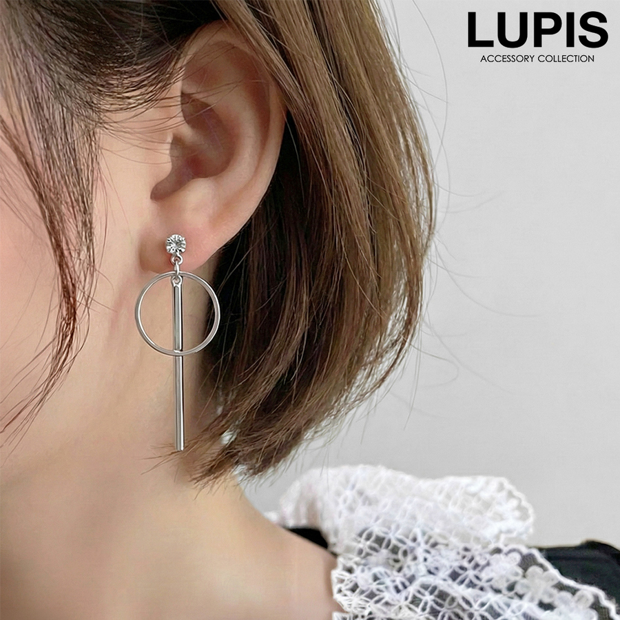 LUPIS（ルピス） イヤリング 大ぶり 揺れる クリップ レディース