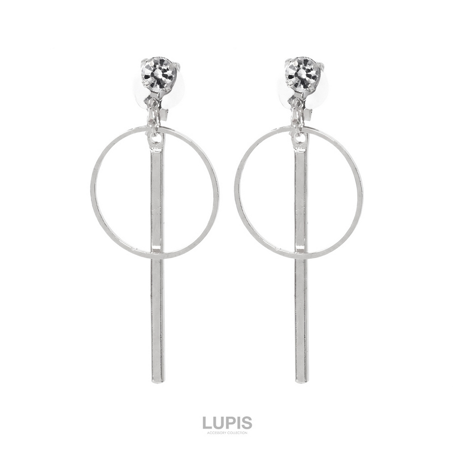 LUPIS（ルピス） イヤリング 大ぶり 揺れる クリップ レディース