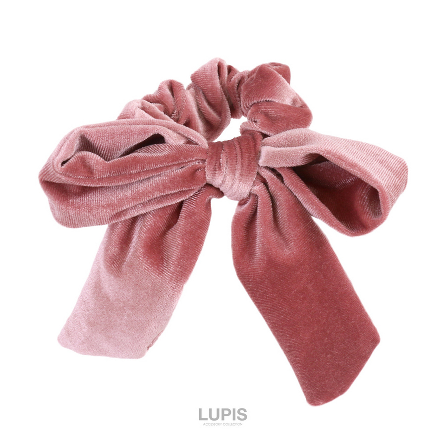 LUPIS（ルピス） シュシュ リボンシュシュ ヘアアクセサリー 大きめ