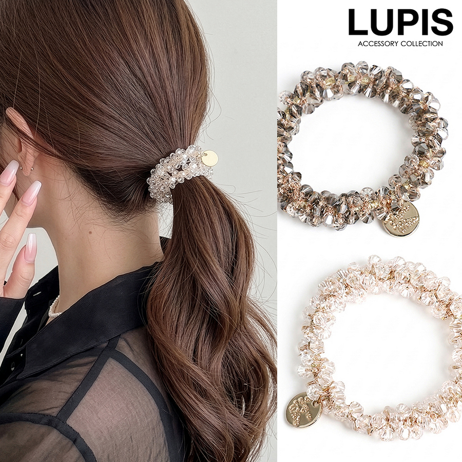 LUPIS（ルピス） ヘアアクセサリー ヘアゴム ビジュー ビーズ