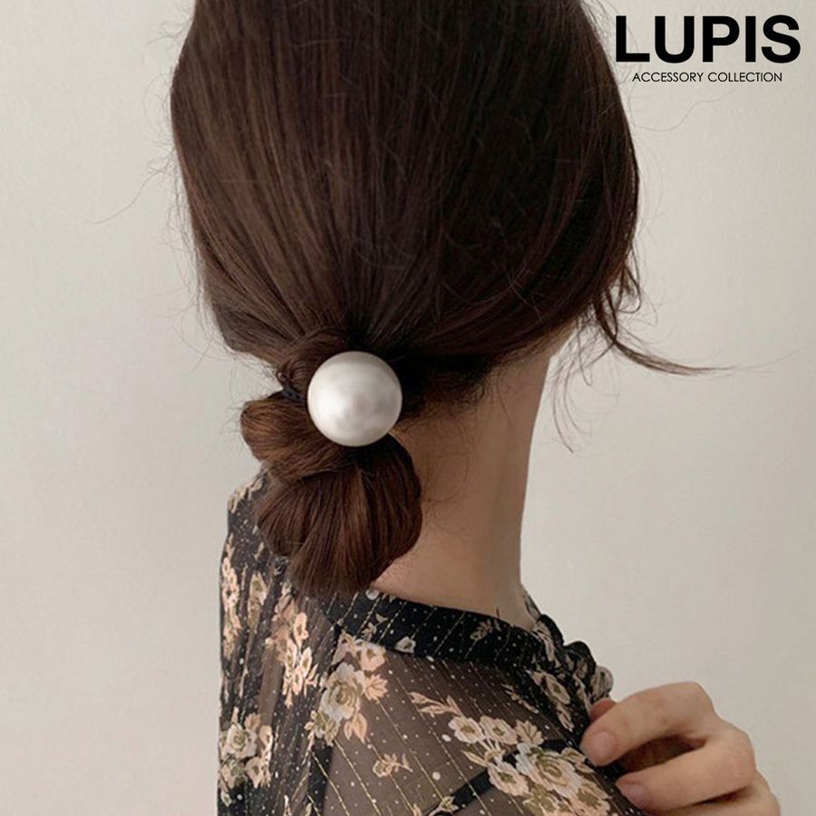 ヘアゴム ヘアアクセサリー 大粒パール ワンパール 上品 高見え 大人 オフィス 学校 秋冬 2022 ルピス LUPIS :v1782:LUPIS  Yahoo!店 - 通販 - Yahoo!ショッピング