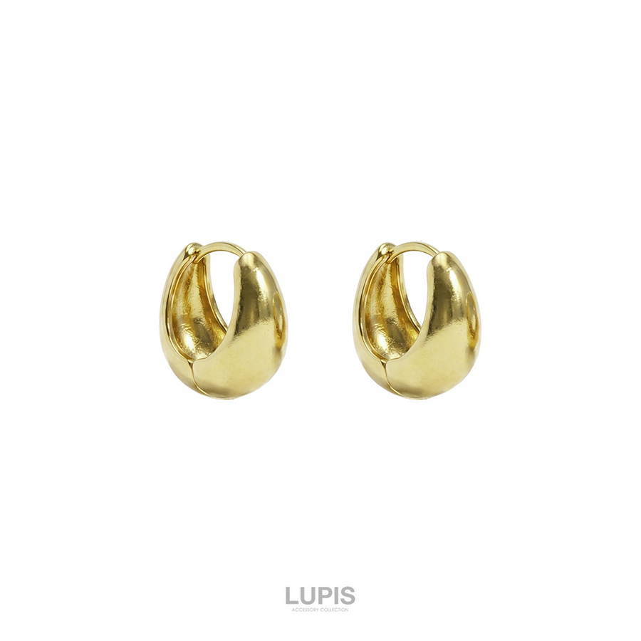 LUPIS（ルピス） ピアス レディース メタル フープピアス シンプル