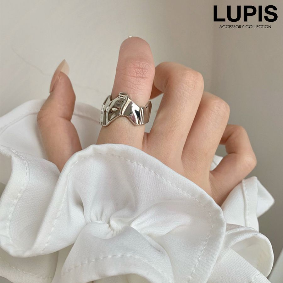 LUPIS（ルピス） 指輪 リング レディース 変形 メタル こなれ感