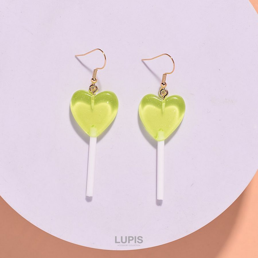 LUPIS（ルピス） ピアス レディース ハート キャンディ フック 揺れる