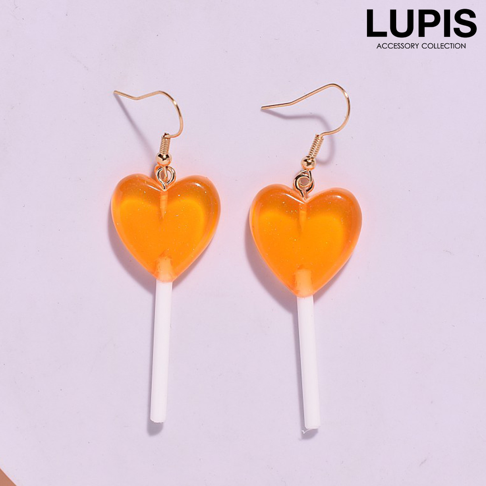 LUPIS（ルピス） ピアス レディース ハート キャンディ フック 揺れる