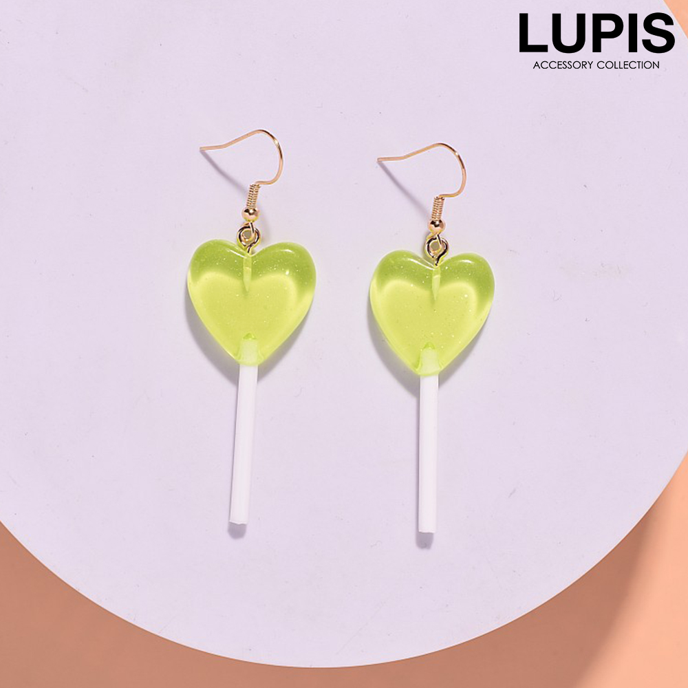 LUPIS（ルピス） ピアス レディース ハート キャンディ フック 揺れる