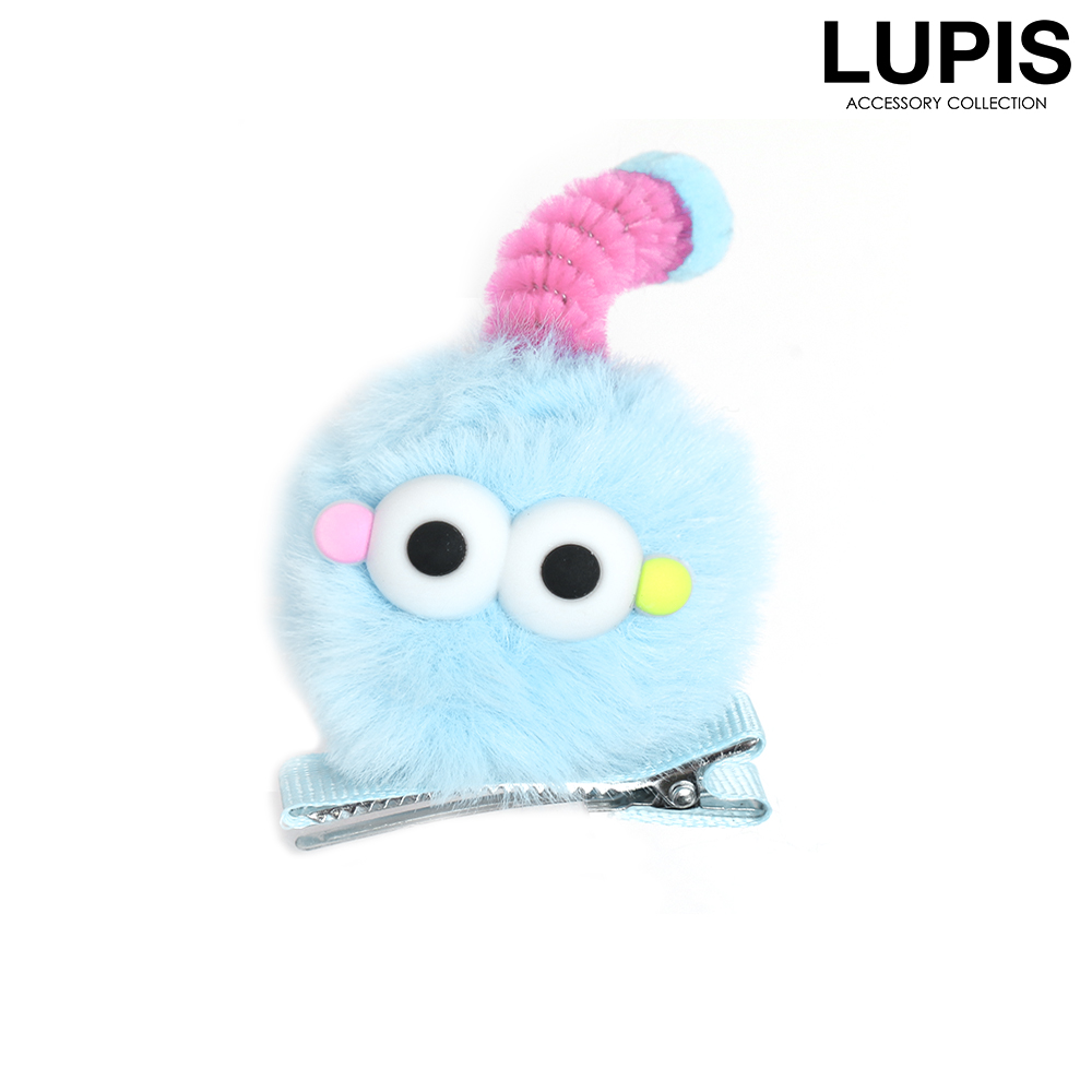 LUPIS（ルピス） ヘアアクセサリー ヘアクリップ モンスター ふわふわ