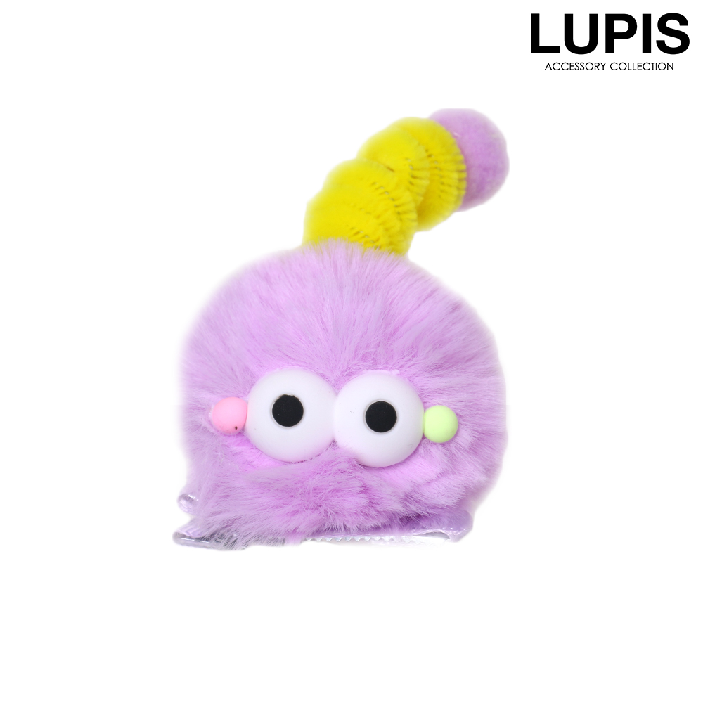LUPIS（ルピス） ヘアアクセサリー ヘアクリップ モンスター ふわふわ