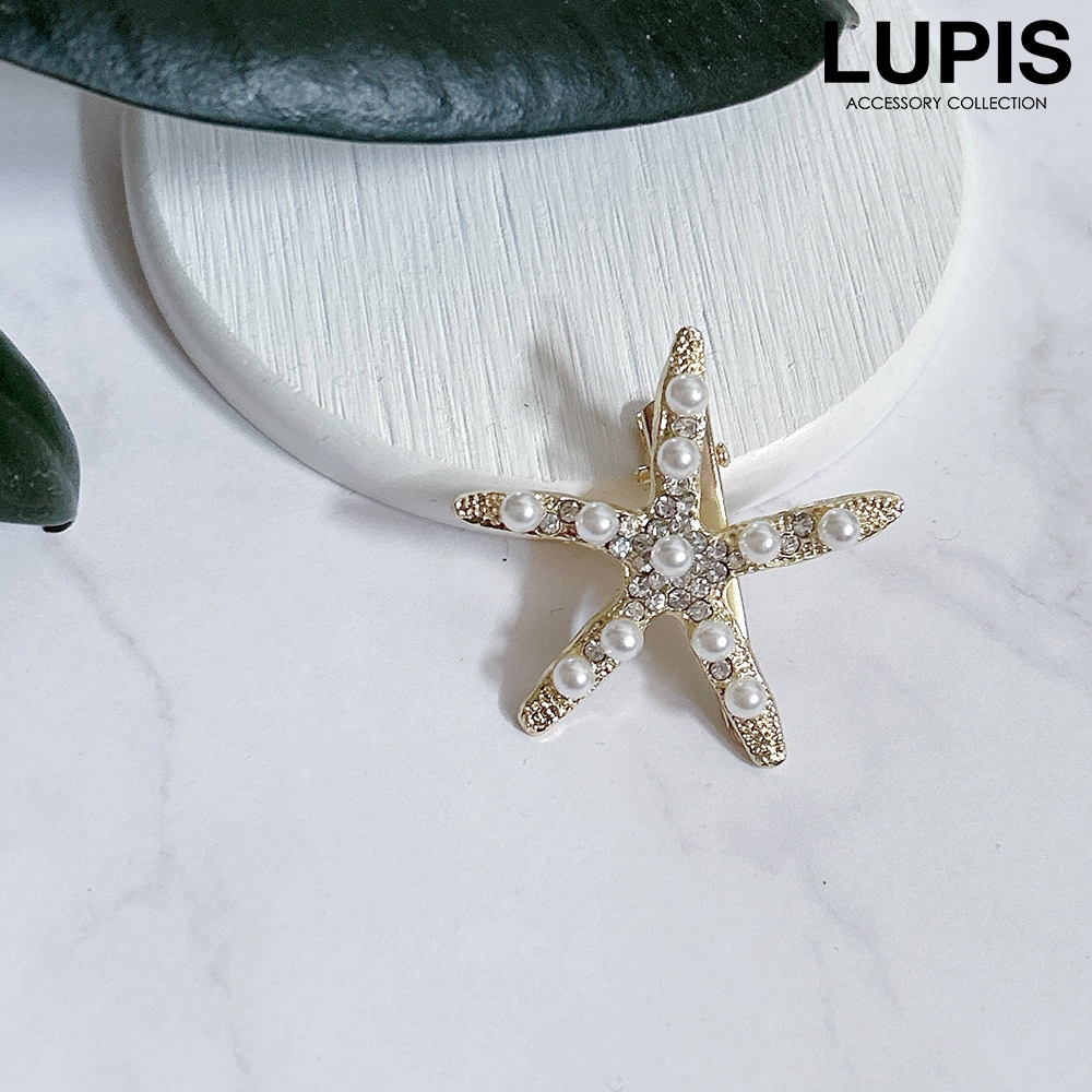 LUPIS（ルピス） ヘアアクセサリー ヘアクリップ スターフィッシュ