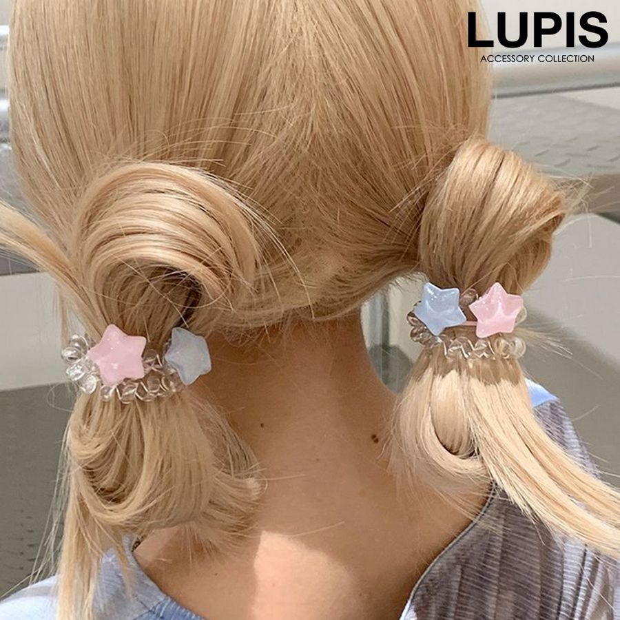 LUPIS ヘアアクセサリー ヘアゴム スプリングヘアゴム コイル