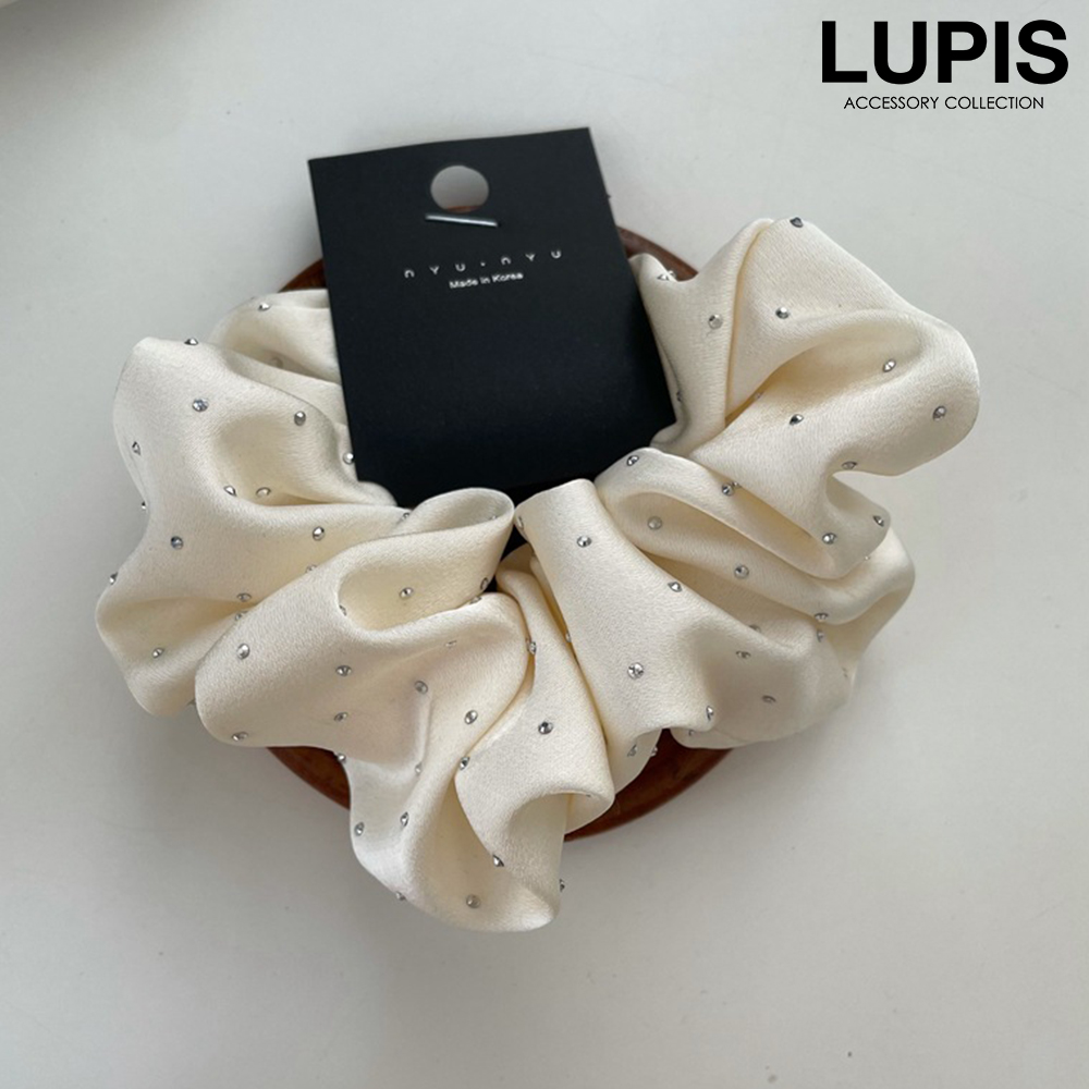 LUPIS（ルピス） ヘアアクセサリー ヘアゴム シュシュ おしゃれ サテン