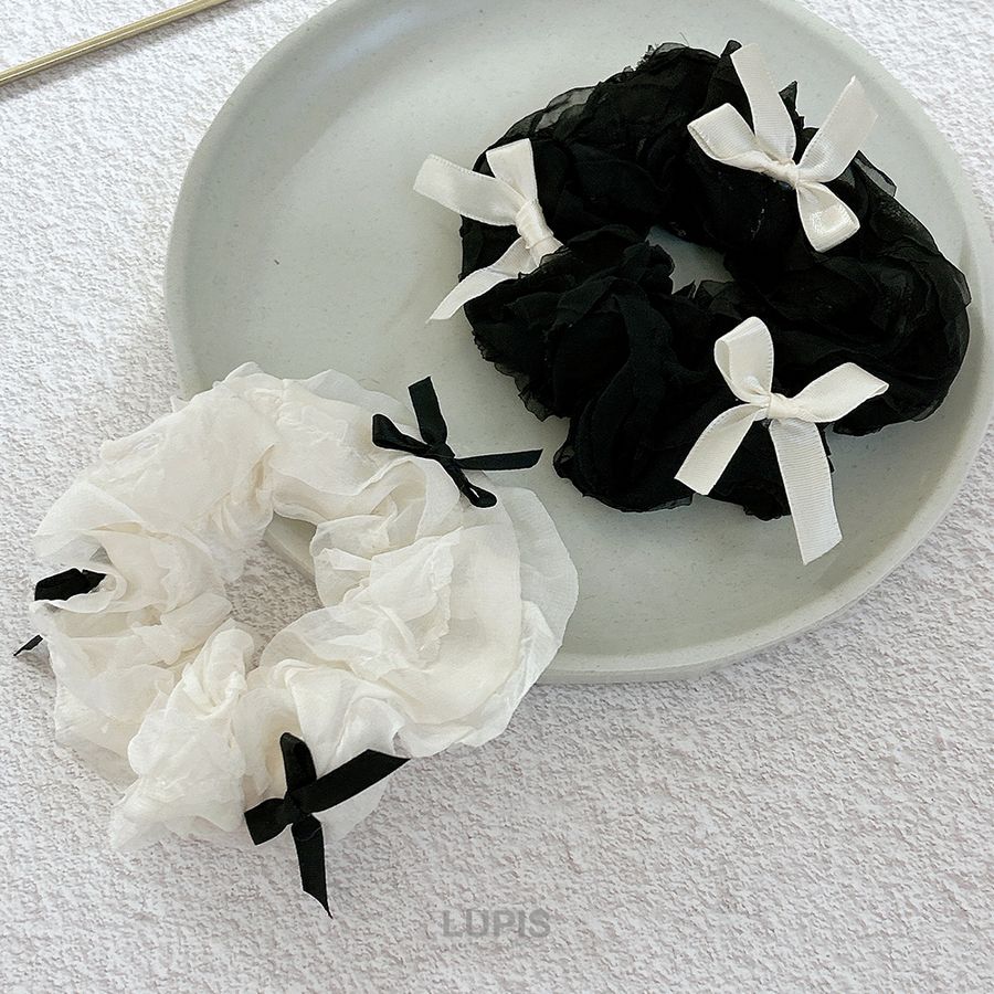 LUPIS（ルピス） ヘアアクセサリー シュシュ ヘアゴム リボン フリル