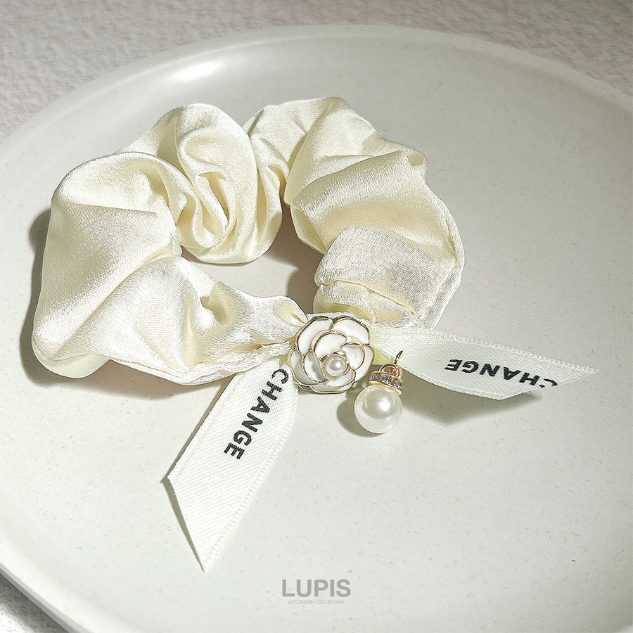 LUPIS（ルピス） ヘアアクセサリー ヘアゴム シュシュ フラワー