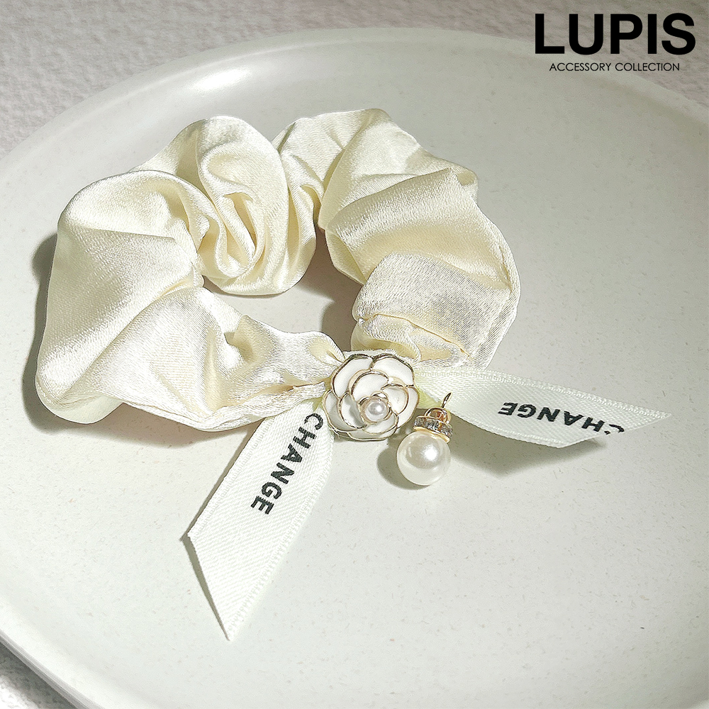 LUPIS（ルピス） ヘアアクセサリー ヘアゴム シュシュ フラワー