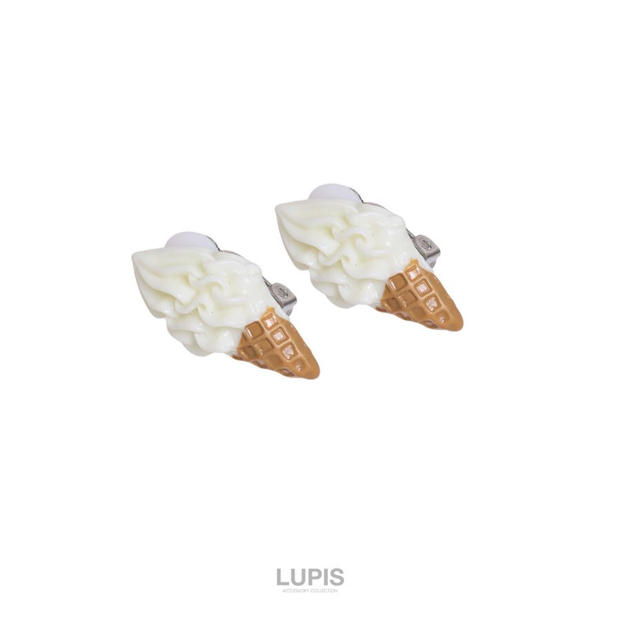 LUPIS（ルピス） ピアス イヤリング ソフトクリーム 食品サンプル