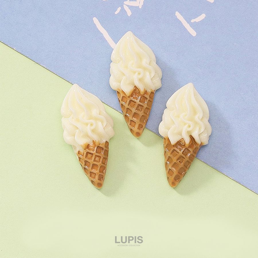 LUPIS（ルピス） ピアス イヤリング ソフトクリーム 食品サンプル