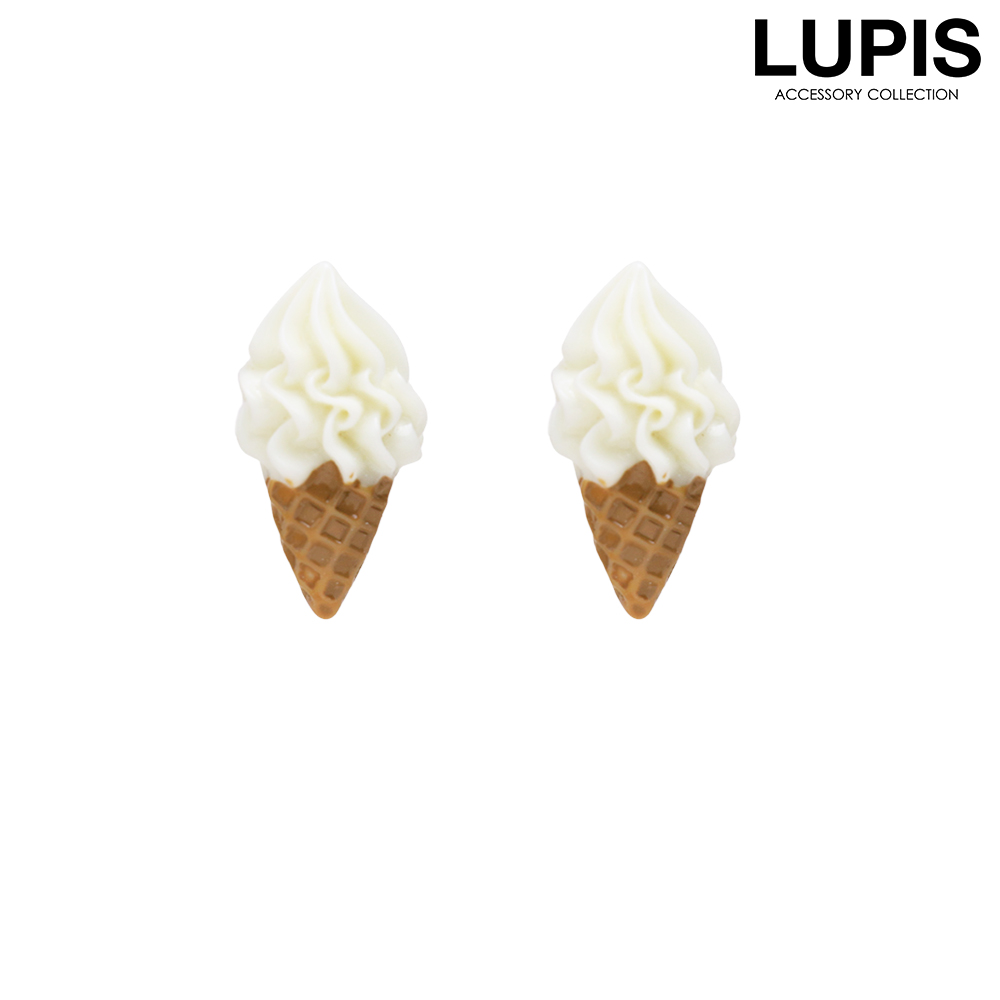 LUPIS（ルピス） ピアス イヤリング ソフトクリーム 食品サンプル