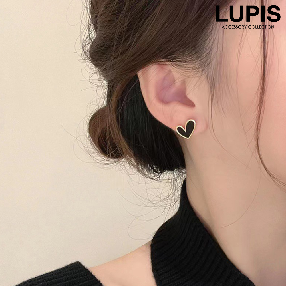 LUPIS（ルピス） ピアス レディース ハート シンプル モノトーン