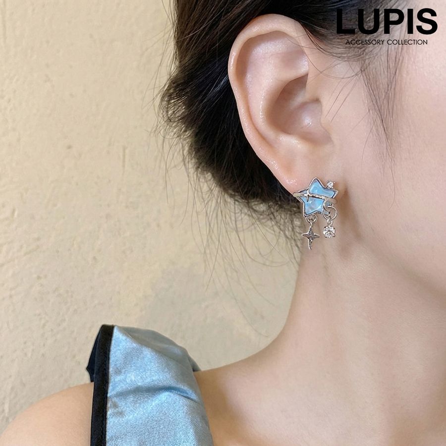 LUPIS（ルピス） ピアス レディース スター プラネット 星 惑星 うる