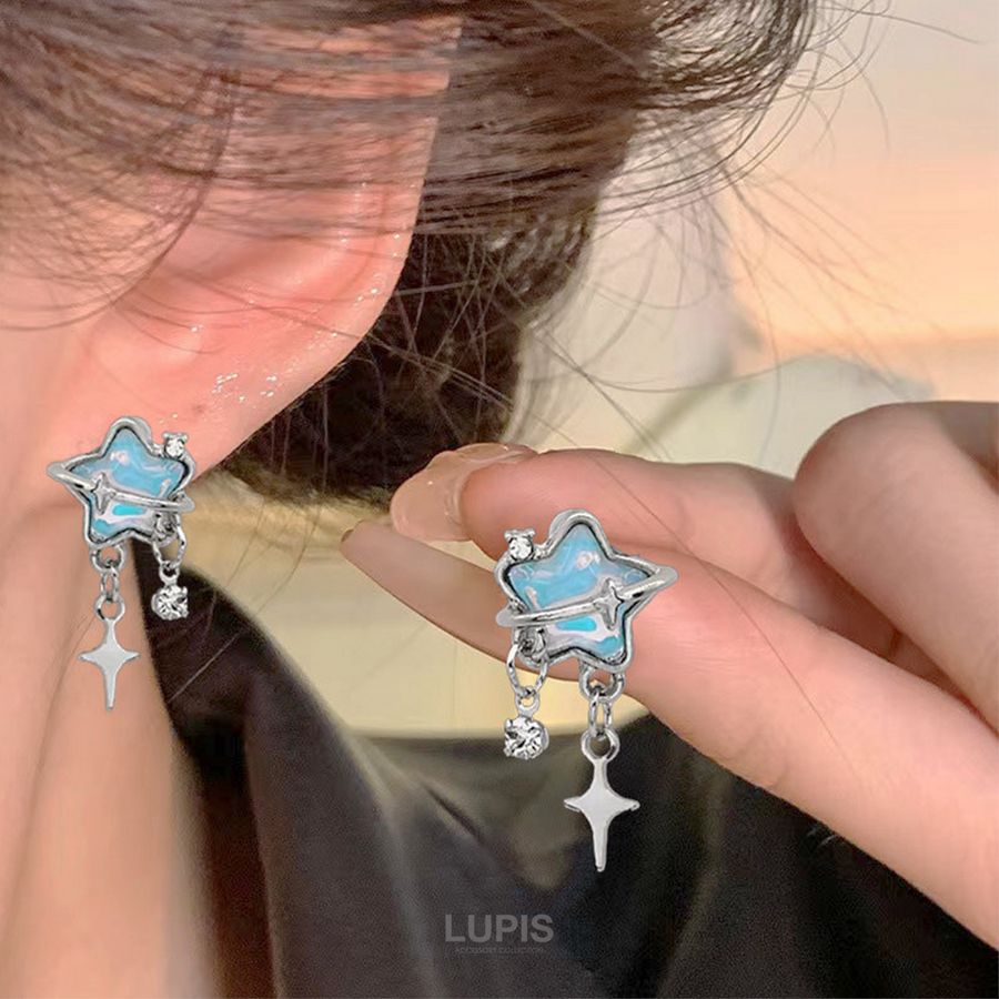 LUPIS（ルピス） ピアス レディース スター プラネット 星 惑星 うる