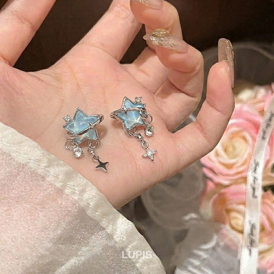 LUPIS（ルピス） ピアス レディース スター プラネット 星 惑星 うる