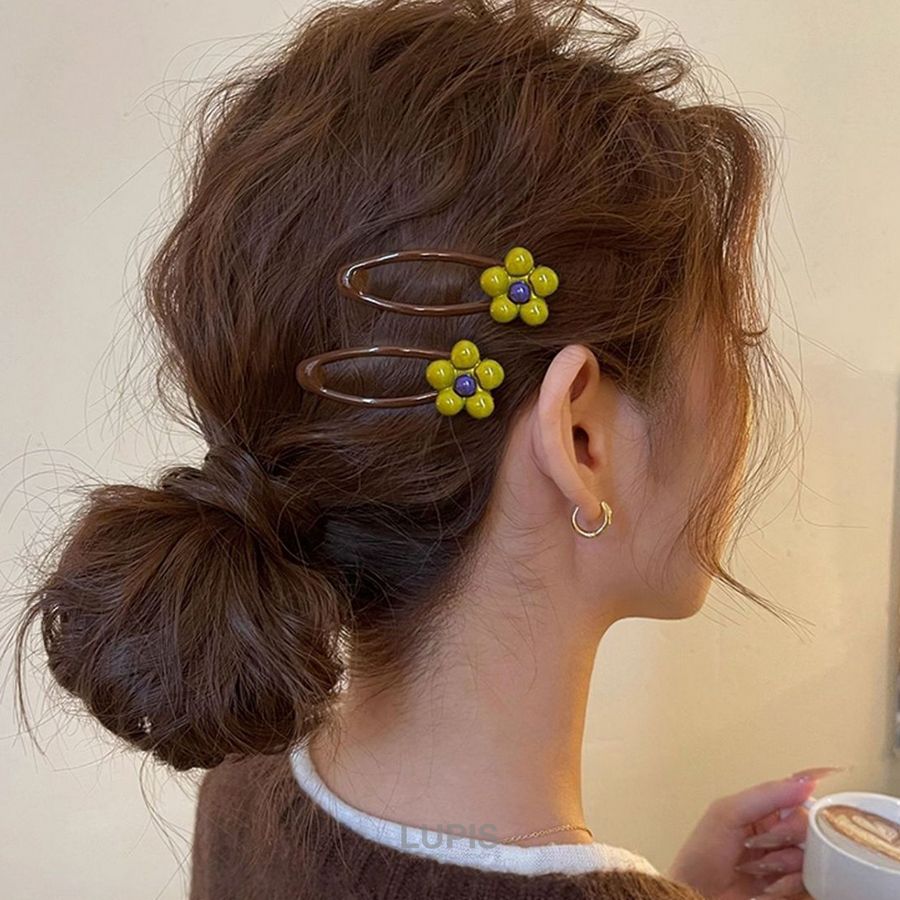 LUPIS（ルピス） ヘアアクセサリー ヘアピン ぱっちんピン スリーピン