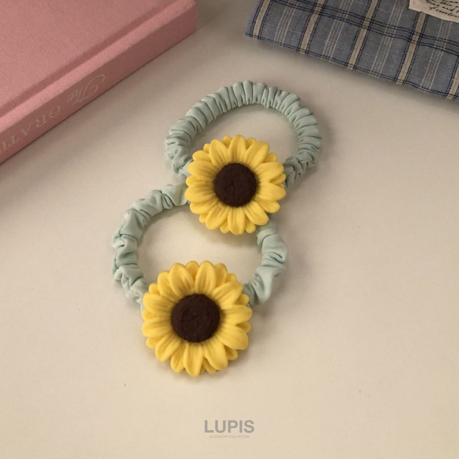 LUPIS（ルピス） ヘアアクセサリー ヘアゴム ひまわり フラワー 花