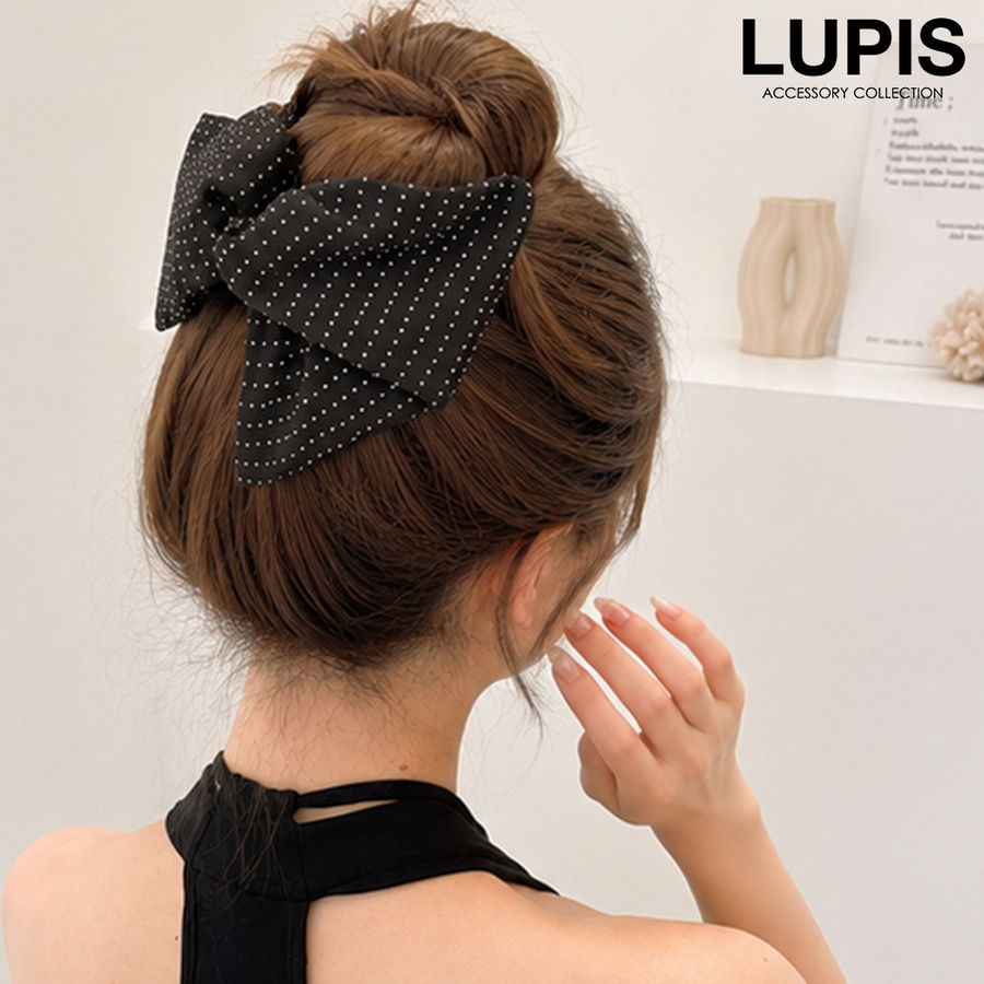 LUPIS（ルピス） ヘアアクセサリー ヘアクリップ リボン バンス