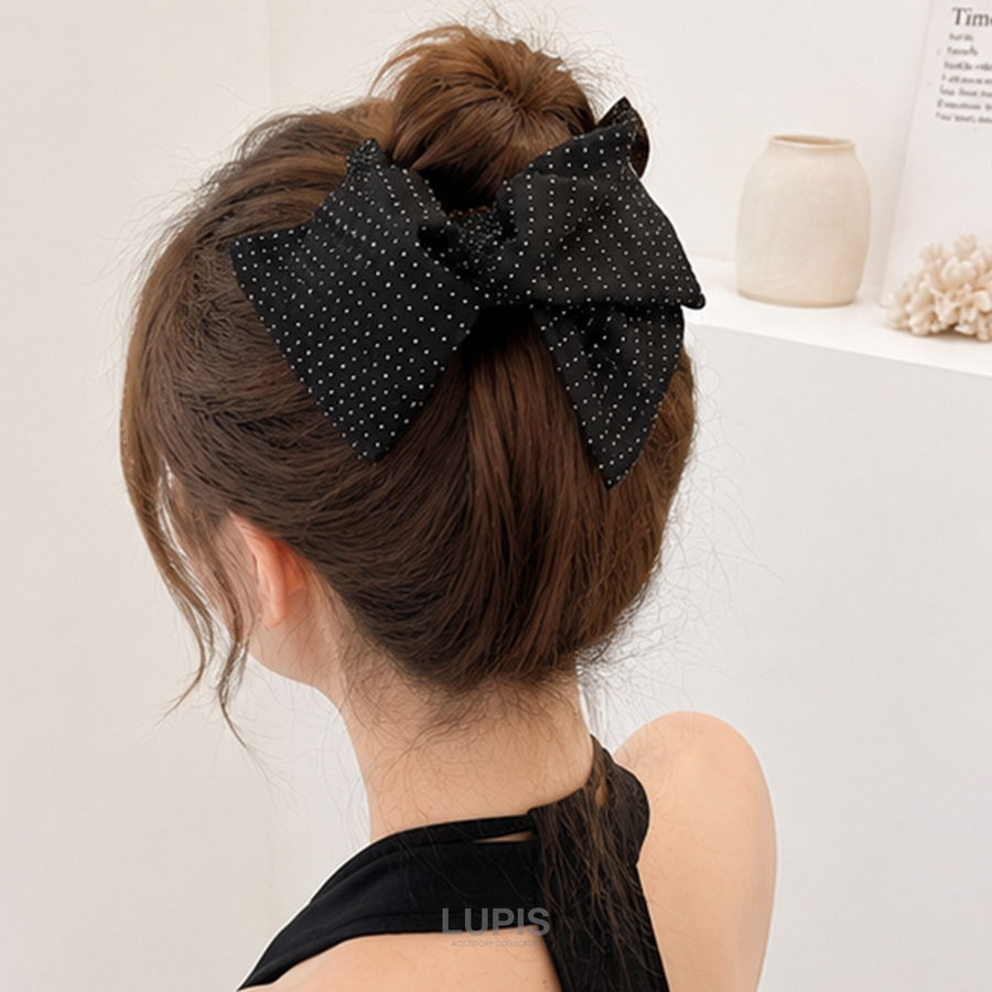 LUPIS（ルピス） ヘアアクセサリー ヘアクリップ リボン バンス