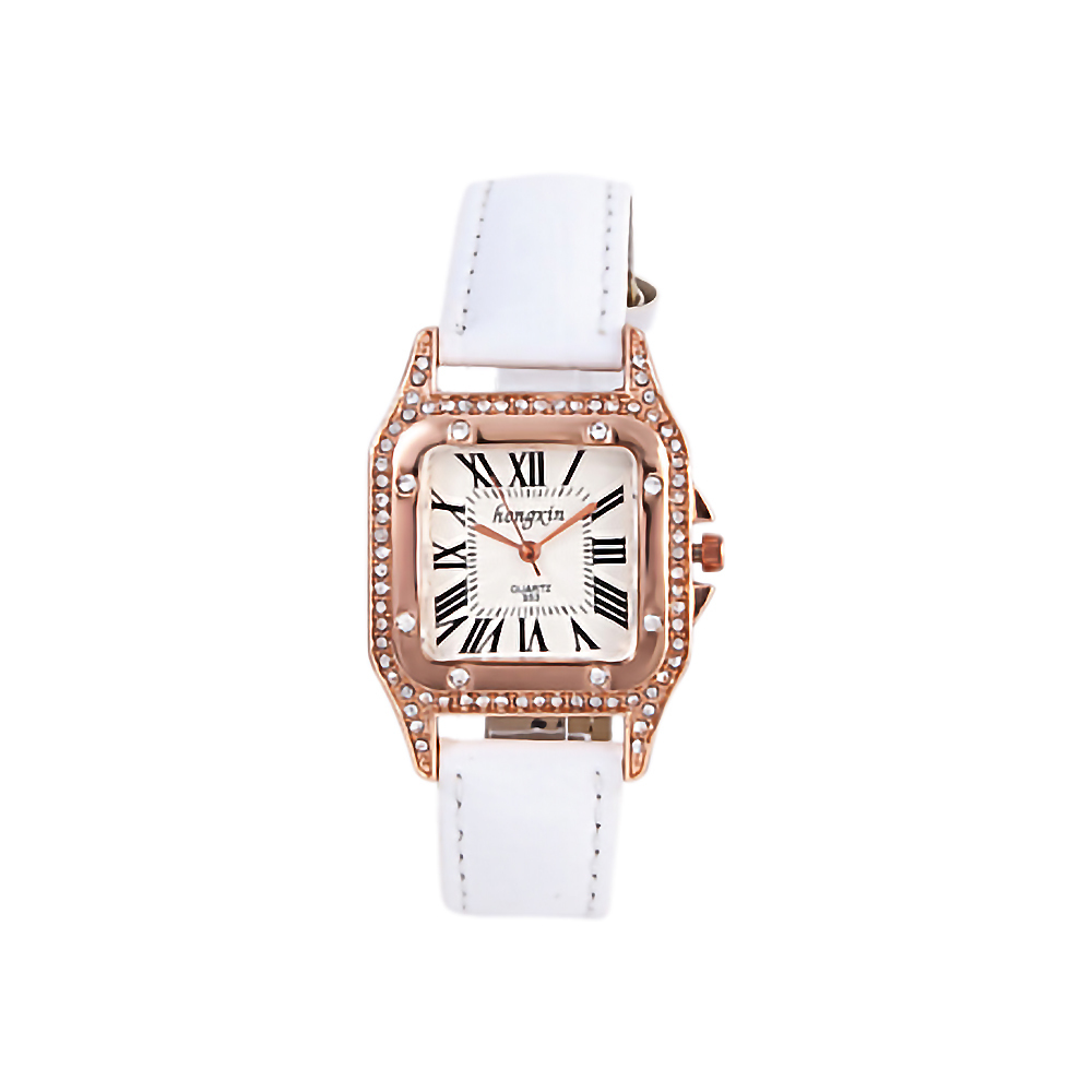 腕時計 レディース 時計 安い ゴールド フェイクレザー クロコ スクエア ピンク かわいい W143 Lupis Yahoo 店 通販 Yahoo ショッピング