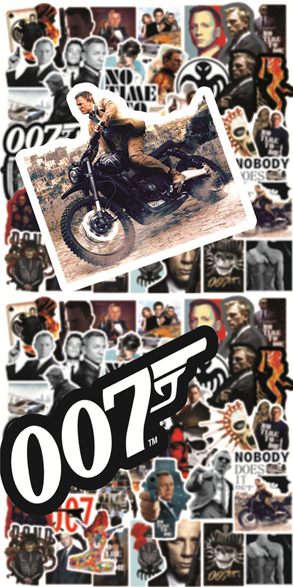  007 ステッカー3