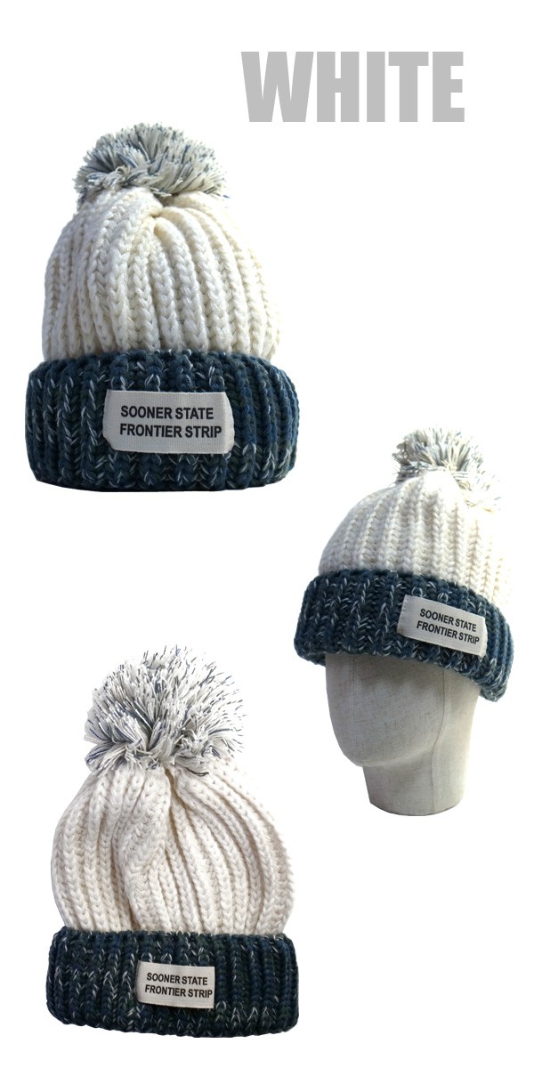 2トーンニットキャップ5