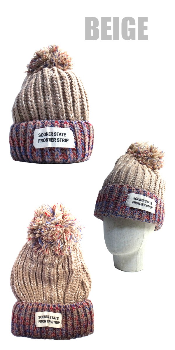 2トーンニットキャップ6