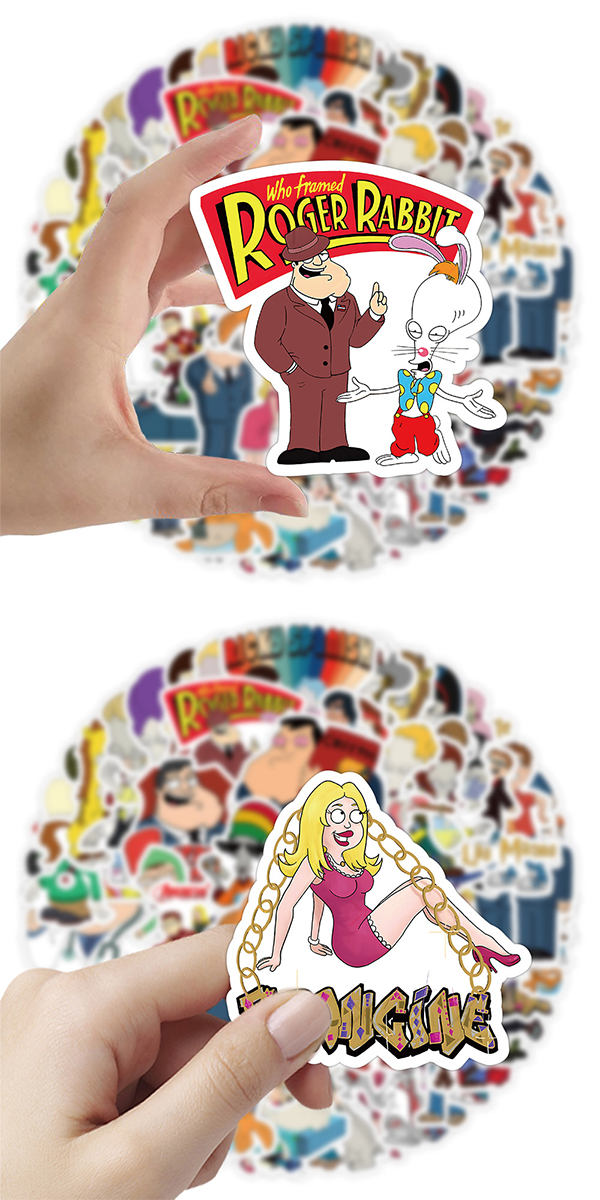 アメリカンダッド ステッカー4